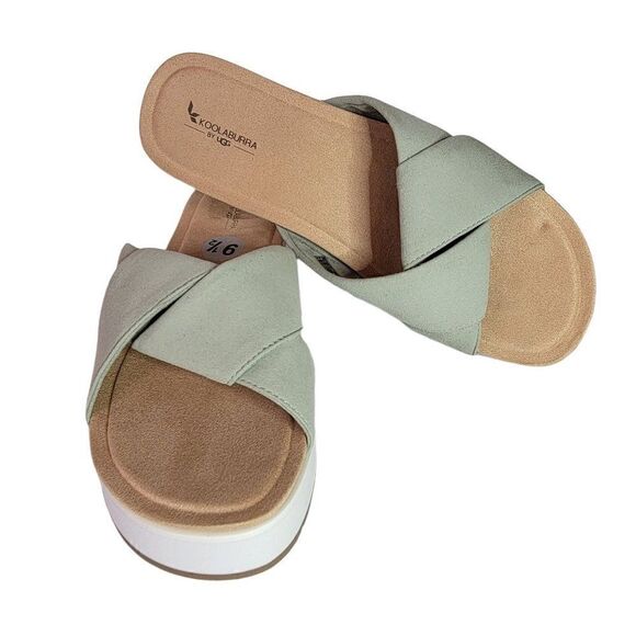 Koolaburra by UGG Twist Detail Slide Sandals (Size 9.5) - Picture 1 of 11
